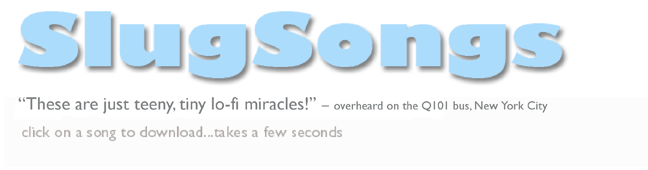 SlugSongs Music Site